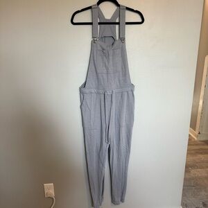Wall Flower Women’s Light Blue Overalls with Adjustable Straps Size Large